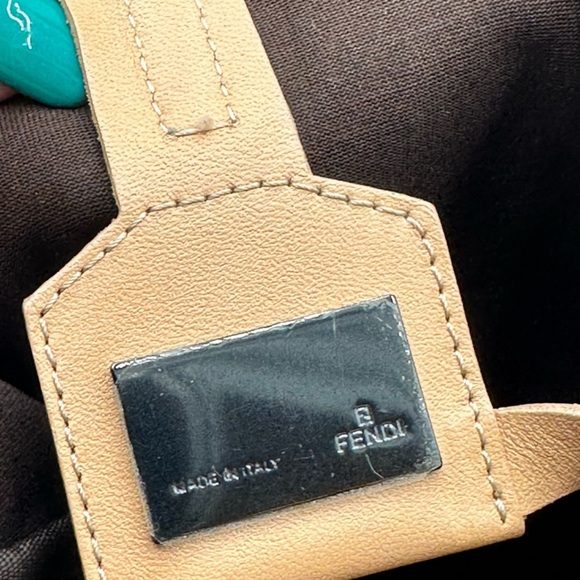 Auth Fendi Zucchino Bucket Tote - Picture 12 of 14